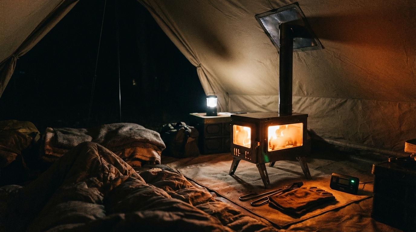 【初心者必見】薪ストーブを安全に使うための完全ガイドのアイキャッチ画像