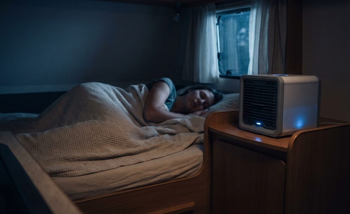 就寝時に気になる「音(dB)」と「モード」の切り替えのアイキャッチ画像