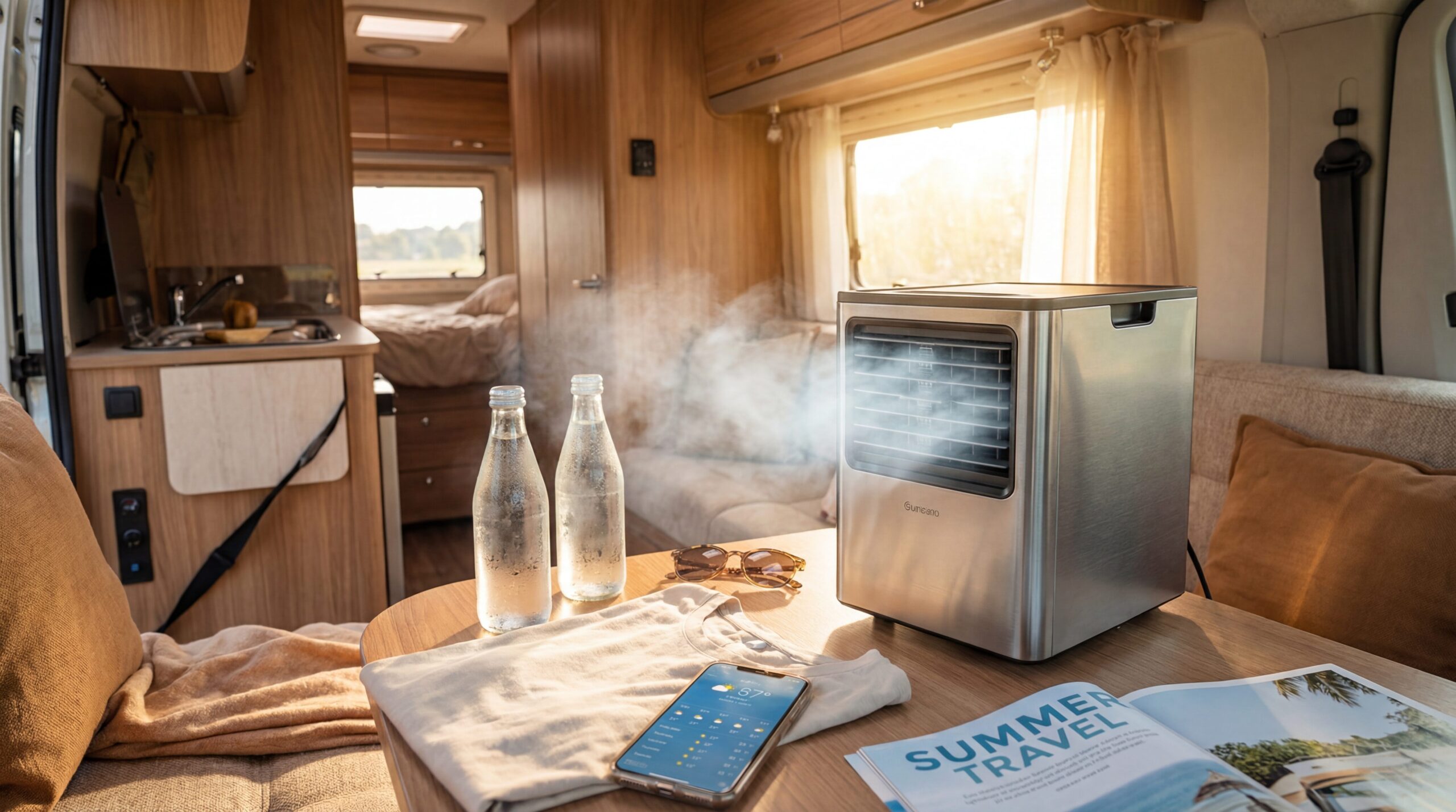 絶対条件は「コンプレッサー式」。気化熱タイプ(冷風扇)との決定的な違いとは?のアイキャッチ画像