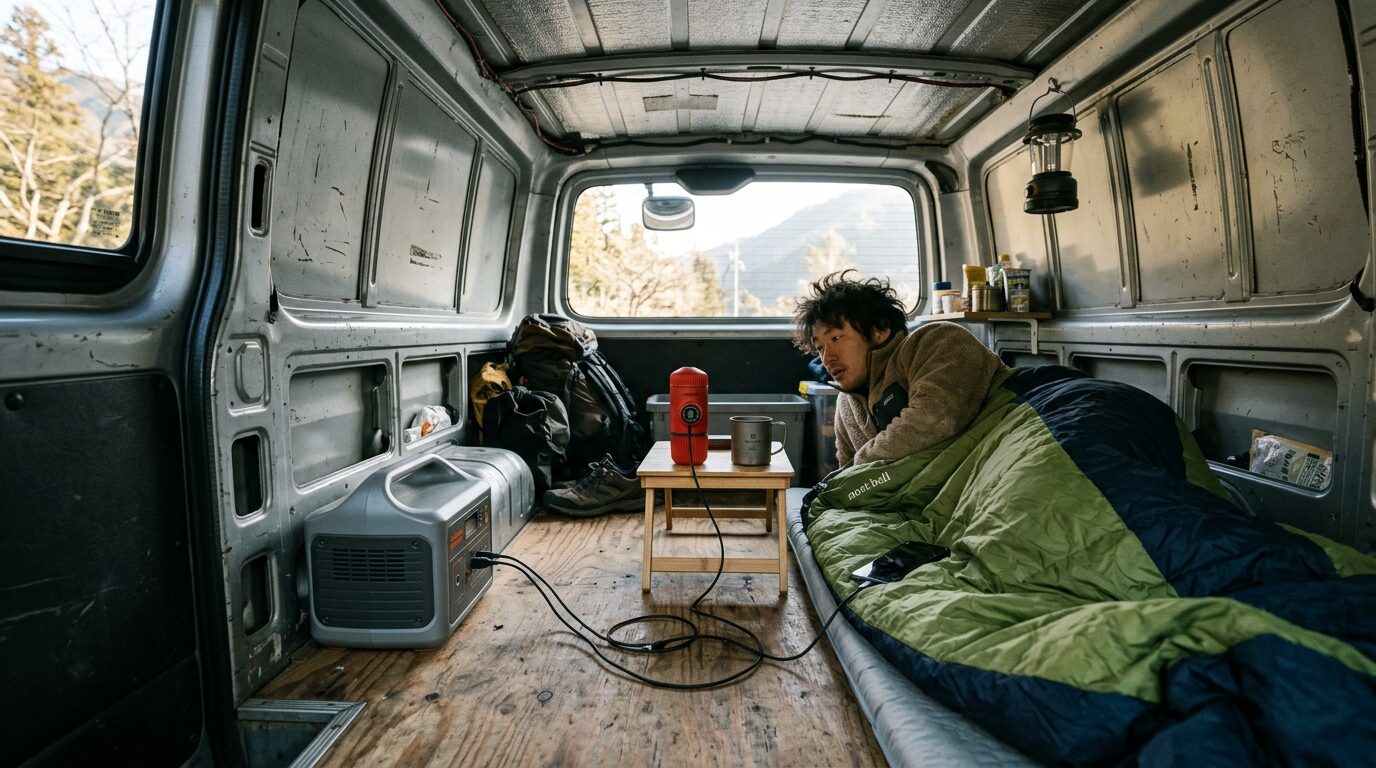 まとめ：自分のスタイルに「ジャストな容量」を選んで快適な車中泊を！のアイキャッチ画像